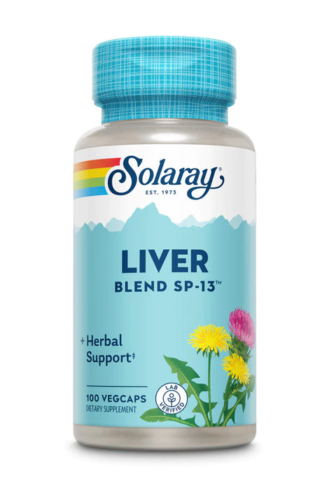 Solaray Liver Blend SP-13 475mg 100vcap