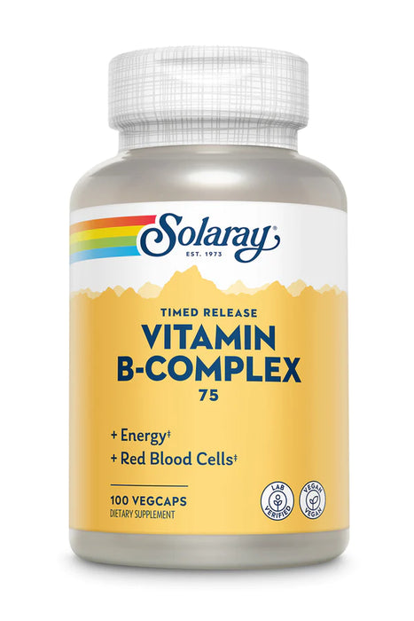 Solaray - Vitamin B-Complex, Timed-Release