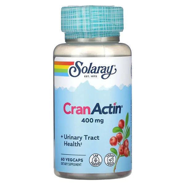 Solaray - CranActin Cranberry Extract, Bacterial Antiadherence Formula