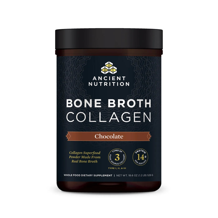 Ancient Nutrition Bone Broth Collagen Protein Chocolate