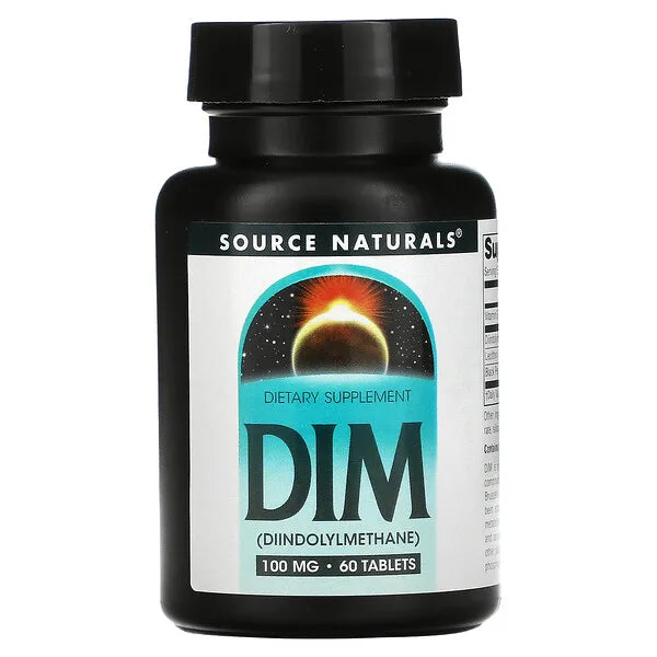 Source Naturals DIM (Diindolylmethane) 100 mg, 30 tabs