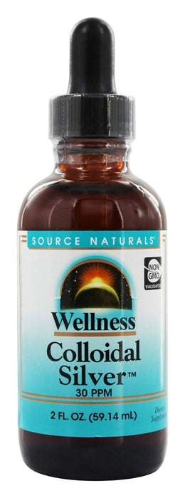 Source Naturals Wellness Colloidal Silver 30 ppm, 2 oz