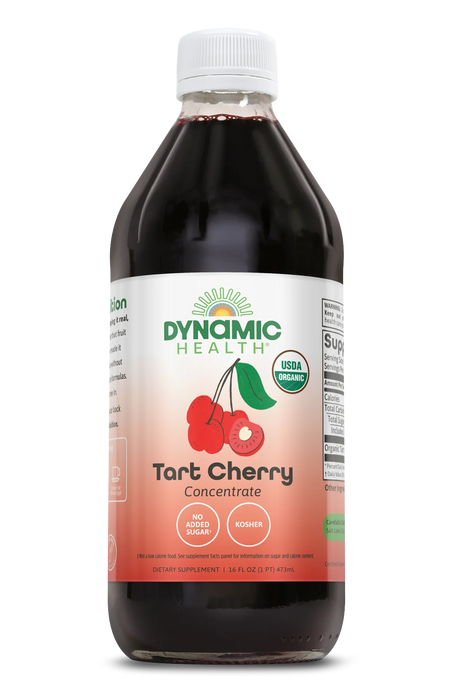Dynamic Health - Tart Cherry Concentrate Certified Organic Plastic