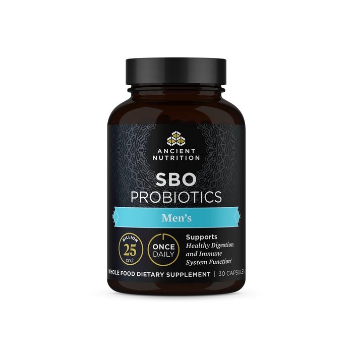 Ancient Nutrition SBO Probiotic - Once Daily - Men's - 30 ct