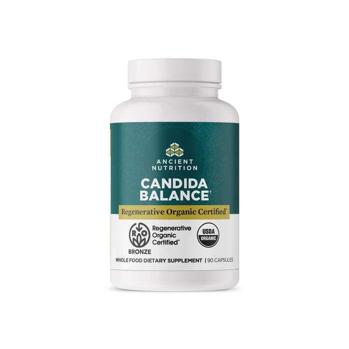 Ancient Nutrition Regenerative Certified Organic Candida Balance 90 capsule