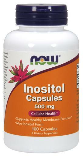 NOW Foods Inositol Capsules promotes cellular health by supporting healthy membrane function in the myo-inositol form.*