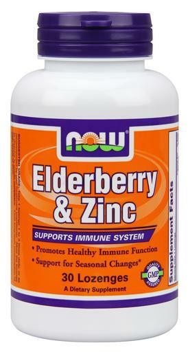 Each lozenge contains Elderberry Extract powder that is synergistically formulated with Zinc and Vitamin C for maximum effectiveness
