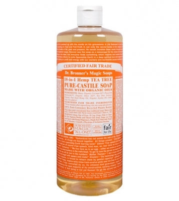 Dr. Bronner's - Tea Tree Organic Castile Liquid Soap - 32 oz.