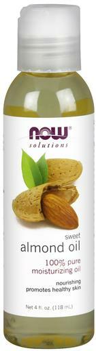 NOW Solutions Sweet Almond Oil is 100% pure moisturizing oil promoting healthy-looking skin.
