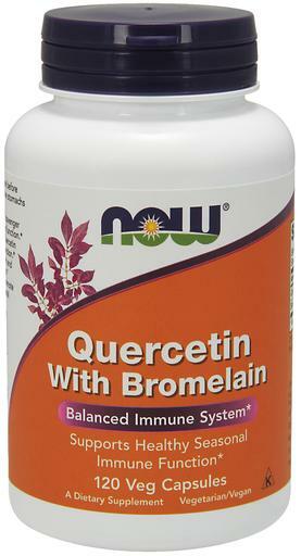 Quercetin is a naturally occurring bioflavonoid that supports healthy histamine levels, thereby helping to sustain a balanced immune response. Bromelain, an enzyme derived from pineapple stems, also supports healthy immune system function. The combination of Quercetin and Bromelain therefore provides powerful immunomodulating benefits important for the management of occasional seasonal discomfort.*