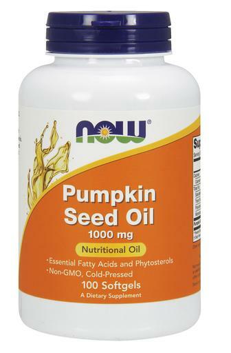 Pumpkin Seed Oil is a nutritional oil with essential fatty acids (EFAs) and phytosterols. NOW® Pumpkin Seed Oil is cold pressed without the use of solvents, and derived only from the highest quality non-GMO pumpkin seeds.