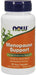 NOW® Menopause Support has recommended potencies of key ingredients that have been shown to support a healthy response to the natural changes occurring during menopause.* This blend includes standardized herbal extracts and other nutrients which, together, form a truly well-balanced product for women.*