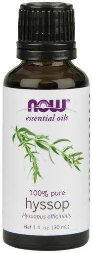 NOW Solutions Hyssop (Hyssopus officinalic) Essential Oil Blend for aromatherapy use provides a camphor like aroma while creating a clarifying, refreshing, purifying atmosphere.