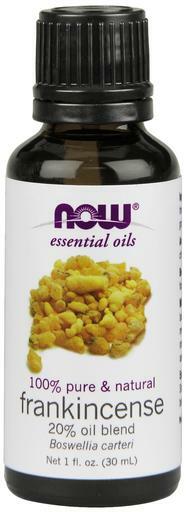 NOW Solutions Frankincense (Boswellia carterii) Essential Oil Blend for aromatherapy use provides a mild camphor and citrus aroma while creating a relaxing, focusing, centering atmosphere.