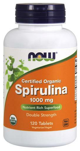Spirulina is rich in Beta-Carotene (Vitamin A) and Vitamin B-12, and has naturally occurring protein and GLA (Gamma Linolenic Acid), a popular fatty acid with numerous health benefits
