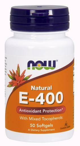 Vitamin E is a major antioxidant and the primary defense against lipid peroxidation.* It is particularly
important in protecting the body’s cells from free radical/oxidative damage.* Cell protection against
oxidative damage is achievable with supplemental intakes higher than what is normally consumed in
the average diet.*