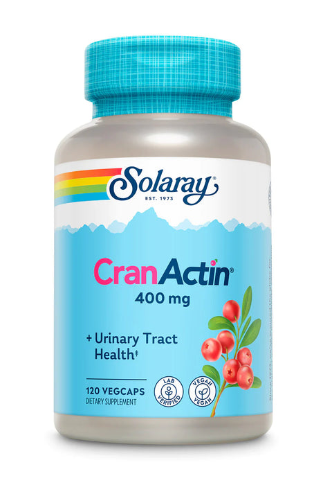 Solaray - CranActin Cranberry Extract, Bacterial Antiadherence Formula 120ct