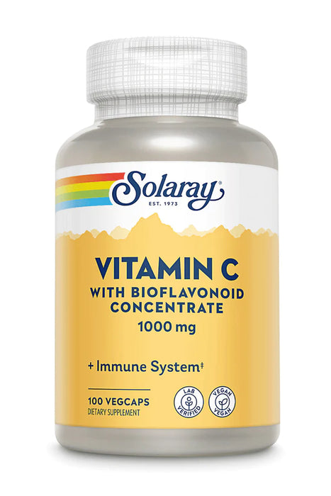 Solaray - Vitamin C with Rose Hips, Acerola & Bioflavonoids