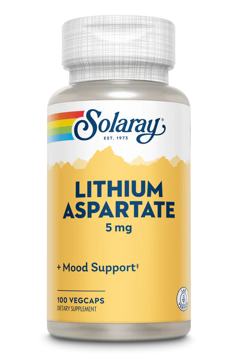 Solaray - Lithium Aspartate