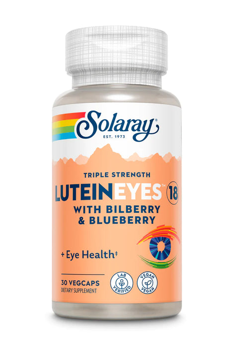 Solaray - Lutein Eyes 18, Triple Strength