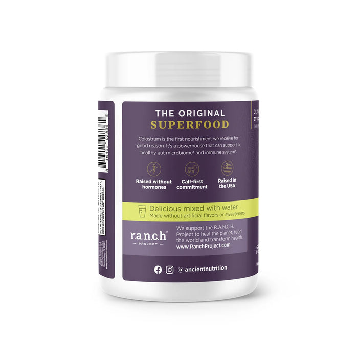 Ancient Nutrition Colostrum Lemon Bar