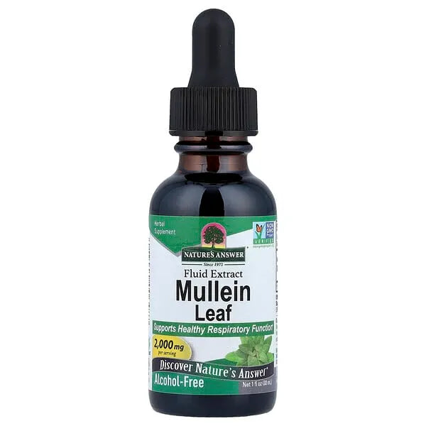 Mullein Leaf fluid Extract 1oz
