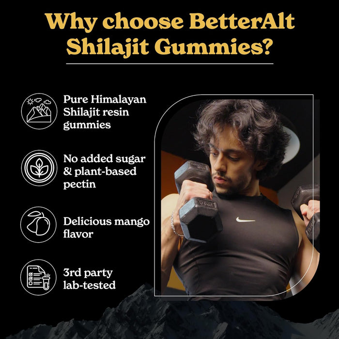 Shilajit Gummies Mango