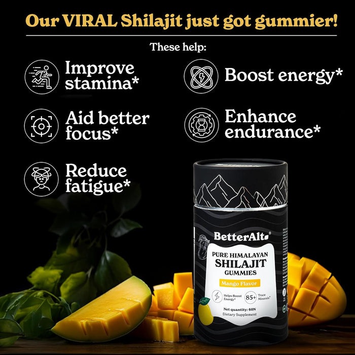 Shilajit Gummies Mango