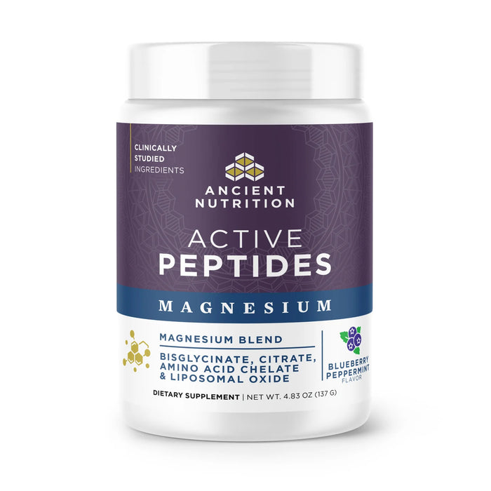 Active Peptides Magnesium Complex Blueberry Peppermint 4.83 oz