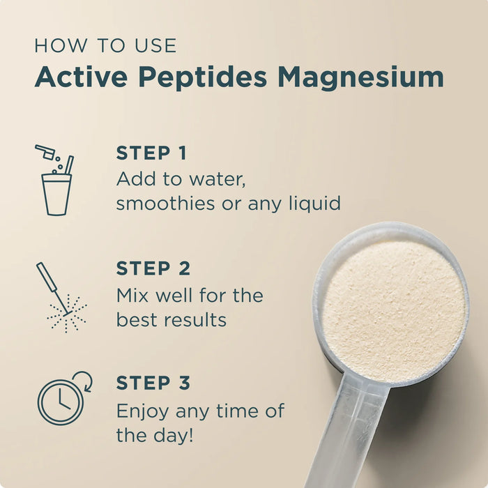 Active Peptides Magnesium Complex Blueberry Peppermint 4.83 oz