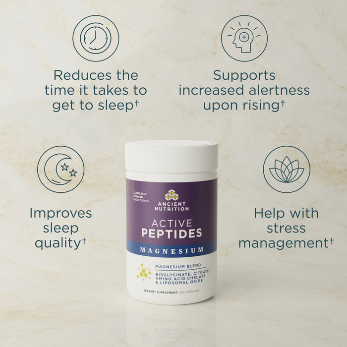 Active Peptides Magnesium Complex 90ct