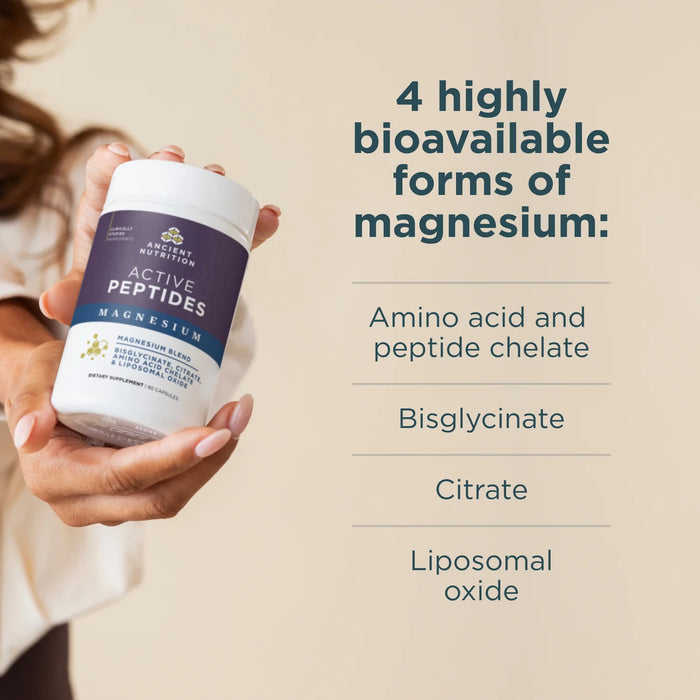 Active Peptides Magnesium Complex 90ct