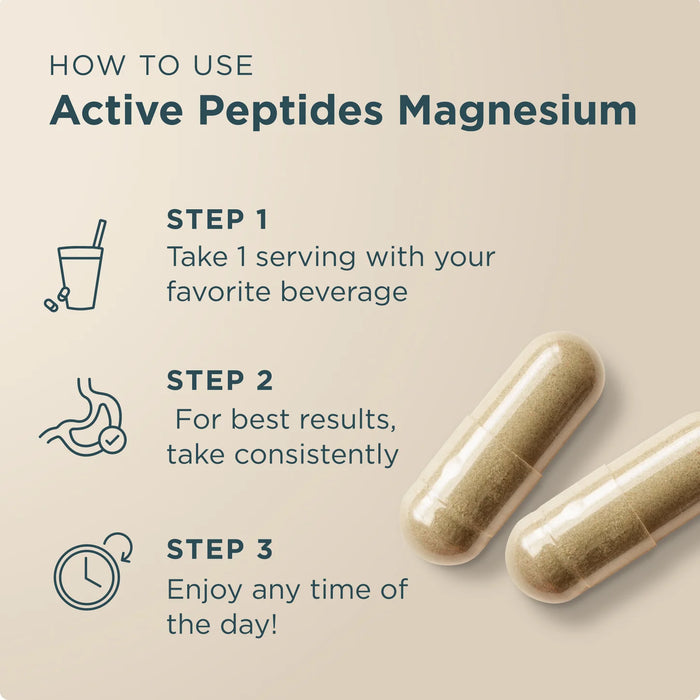 Active Peptides Magnesium Complex 90ct