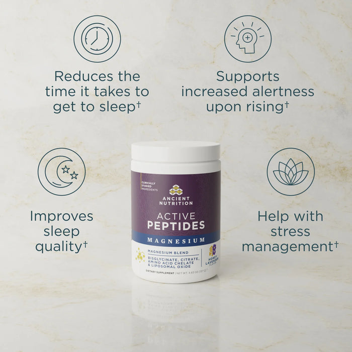 Active Peptides Magnesium Complex Lavender Honey 4.83 oz