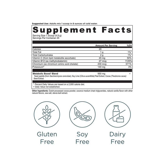 Active Peptides Metabolism Chocolate 5.30 oz