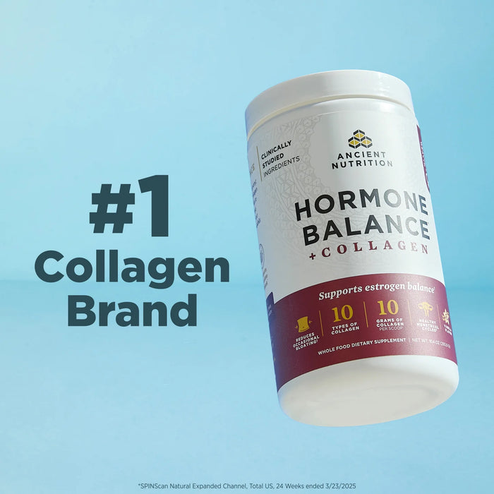 Ancient Nutrition Hormone Balance + Collagen Vanilla
