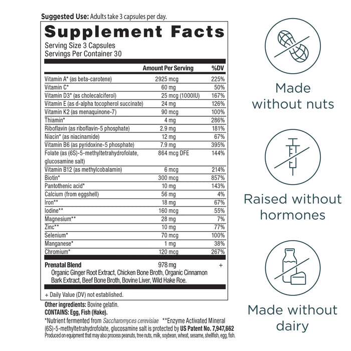 Ancient  Nutrition Multivitamin Prenatal 90ct
