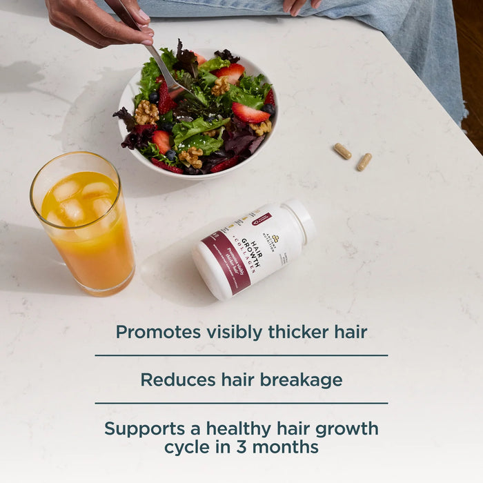 Ancient Nutrition Hair Growth + Collagen 60ct