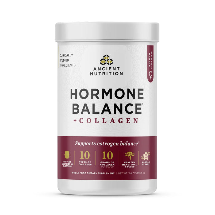 Ancient Nutrition Hormone Balance + Collagen Vanilla