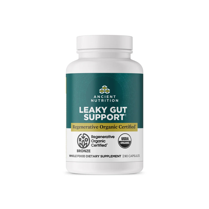 Ancient Nutrition Regenerative Certified Organic Leaky Gut Support 90 capsules