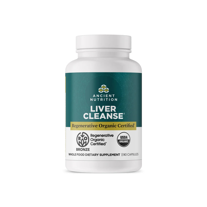 Ancient Nutrition Regenerative Certified Organic Liver Cleanse 90 capsules