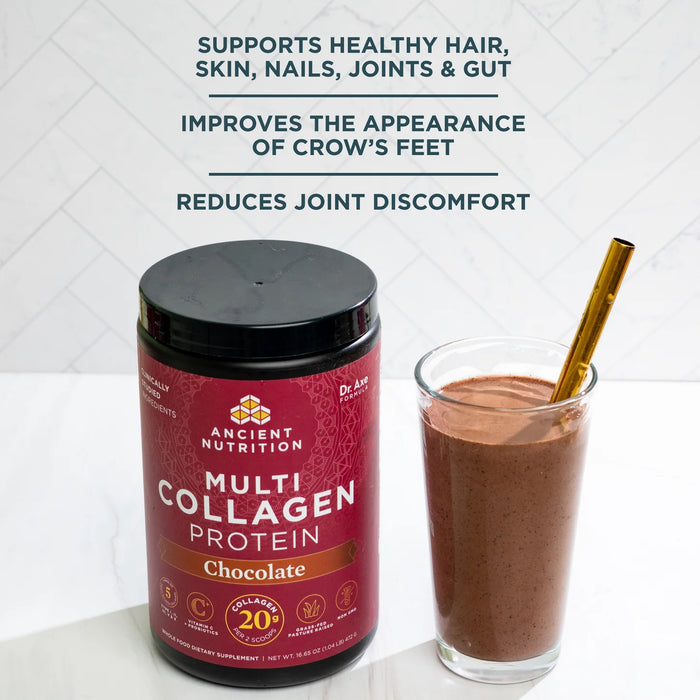 Ancient Nutrition Multi Collagen Protein Chocolate 45 servings