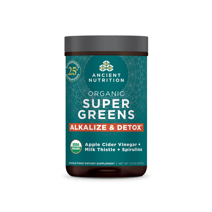 Ancient Nutrition Organic Super Greens Alkalize & Detox Powder