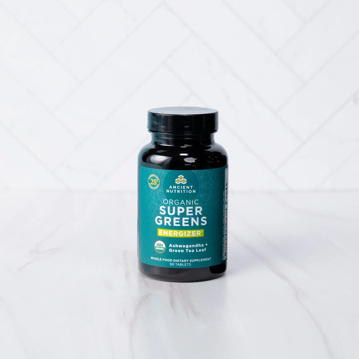Ancient Nutrition Organic Super Greens Energizer Tablet - 90ct