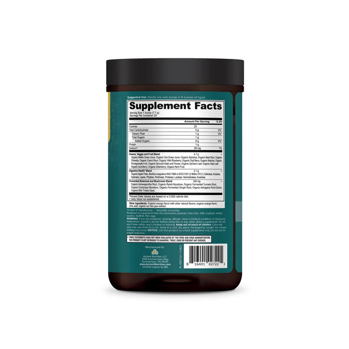 Super Greens Mango Powder 25 ser