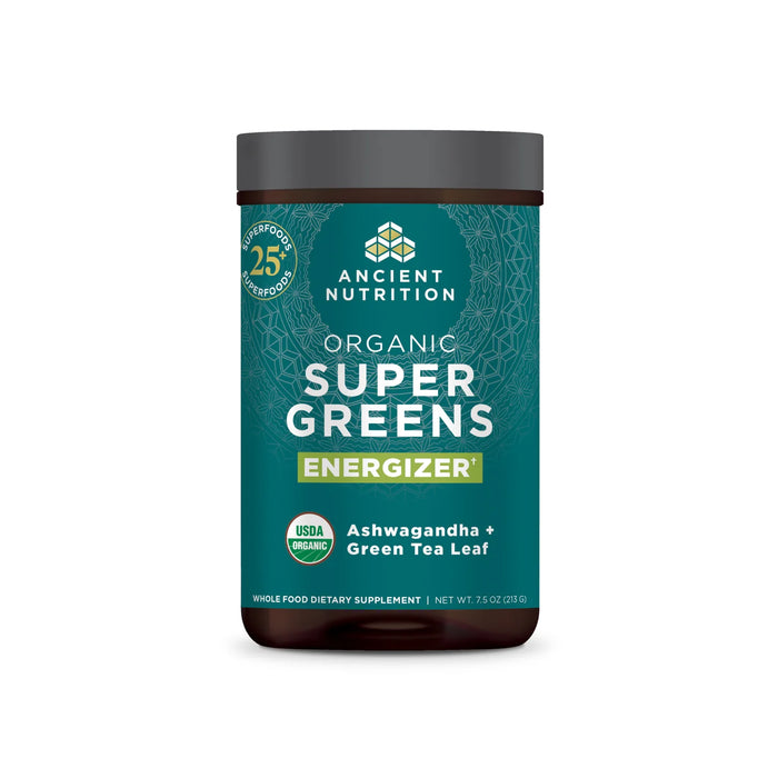 Ancient Nutrition Organic Super Greens Energizer Powder