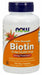 NOW Foods Extra Strength Biotin promotes energy production, supports amino acid metabolism and normal immune function.
