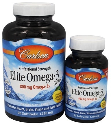 Each Lemon-flavored soft gel contains 1,250 mg of fish oil, providing the important omega-3s EPA and DHA, which promote heart, brain, vision, and joint health.
