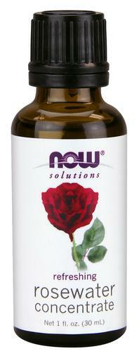 NOW Solutions Rosewater Concentrate is an affordable alternative to Rose Oil and can be made to a refreshing facial mist or added to lotions or cold creams.