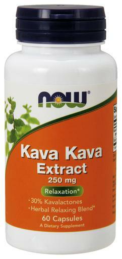 NOW Kava Kava 250mg may promote relaxation and mental clarity*